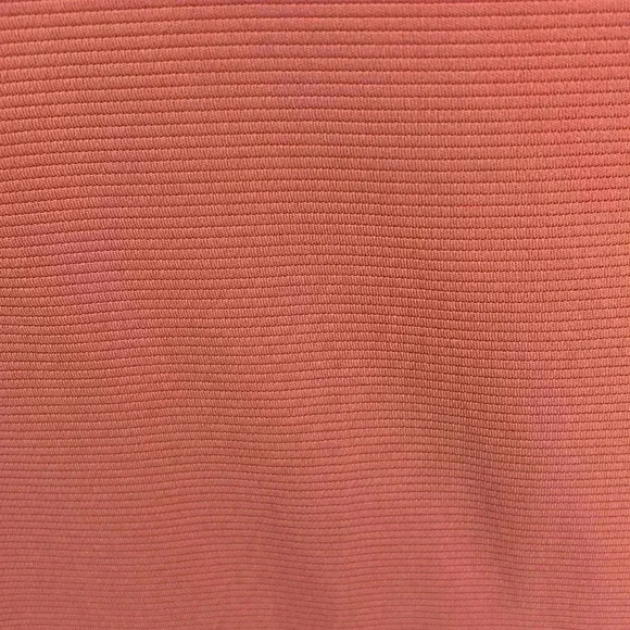 Cubavera Men’s Polo Shirt XXL Peach 100% Polyester Textured Knit Casual Like New - Picture 4 of 8